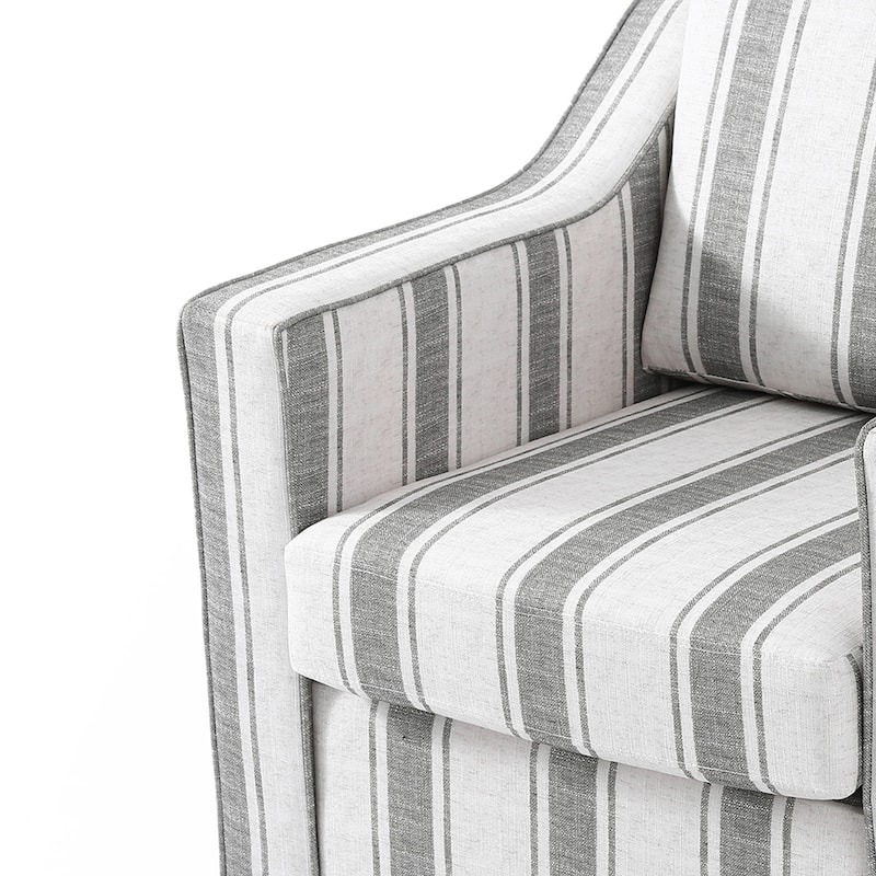 2 Set Modern Swivel Accent Arm Chair for Living Room