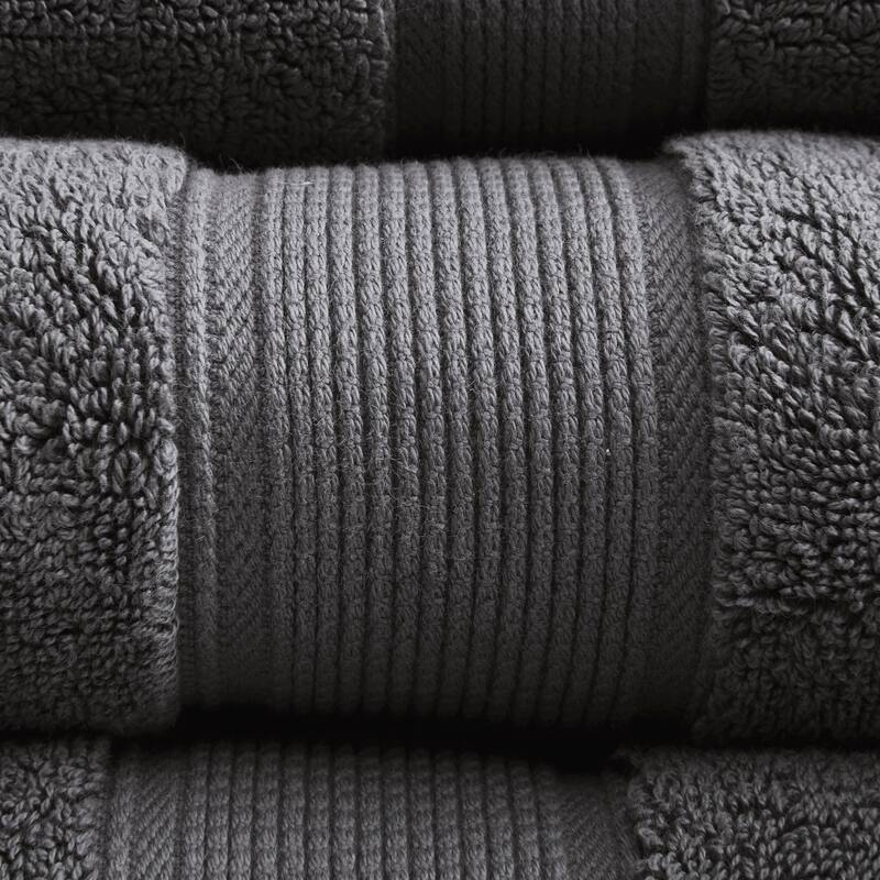 Madison Park Signature Cotton 8-piece Antimicrobial Towel Set