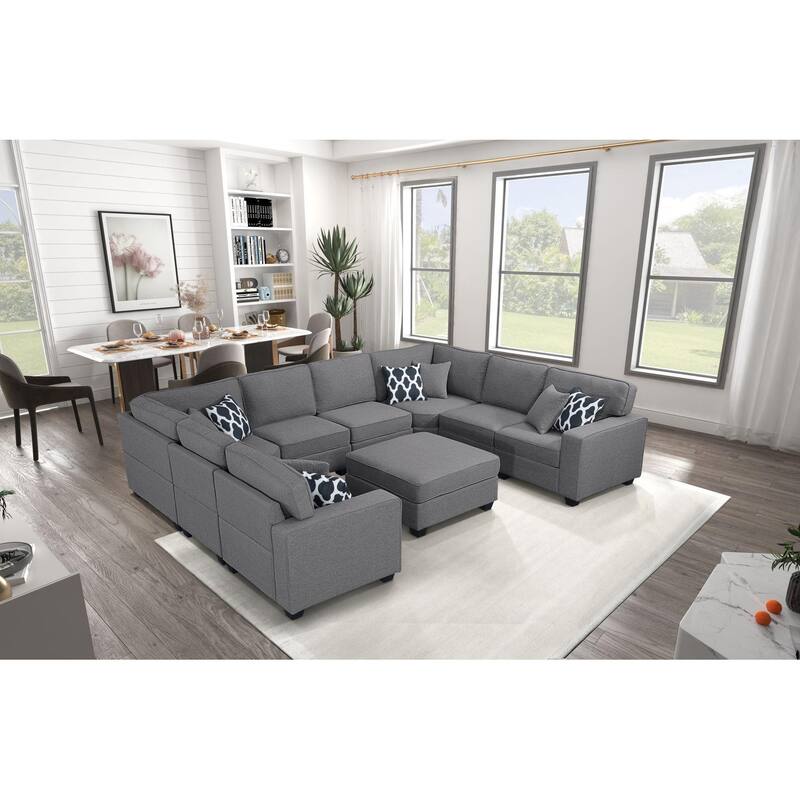138'' Flexible Combination Sectional Sofa