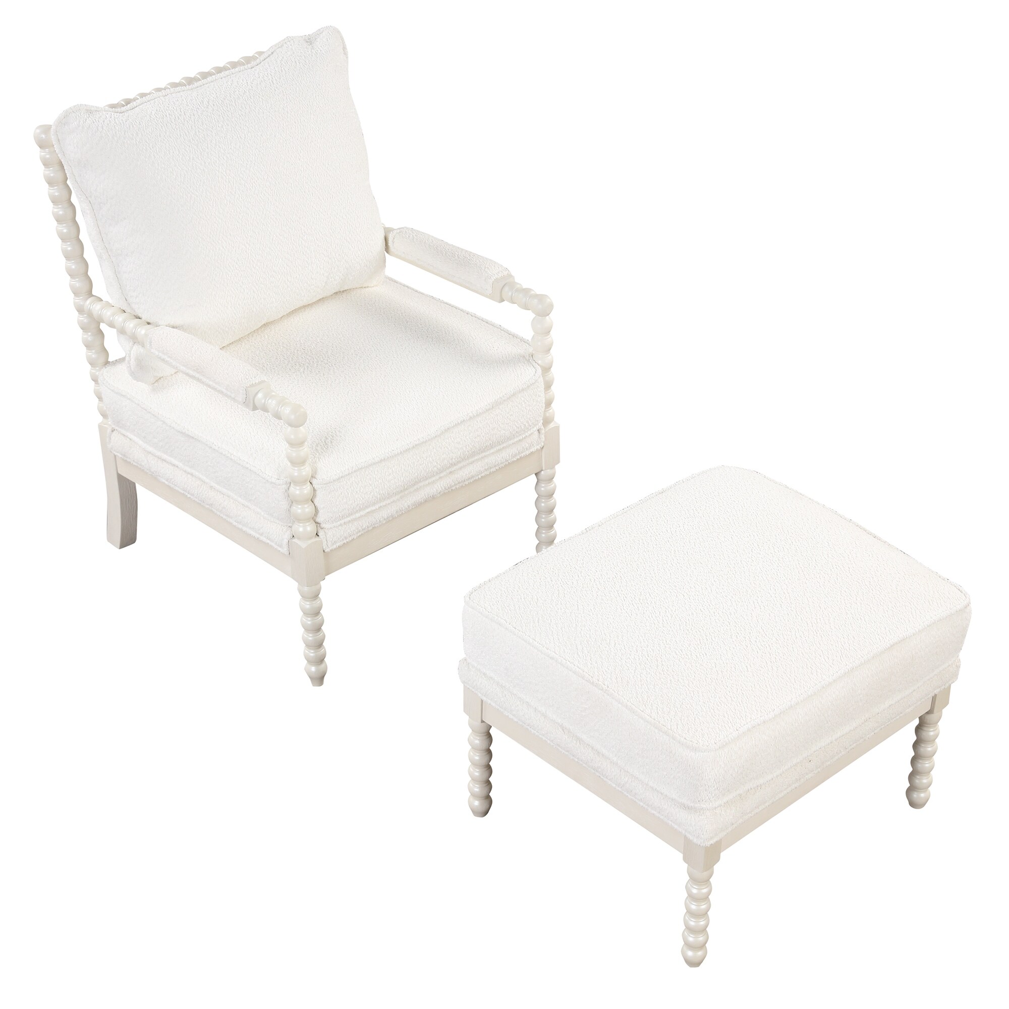 Outdoor reading chair with ottoman sales