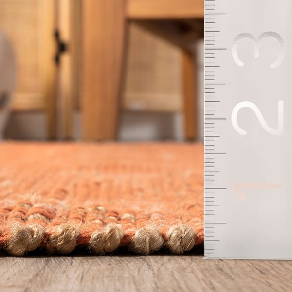dimension image slide 6 of 12, Nuloom Jacky Classic Jute Blend Area Rug