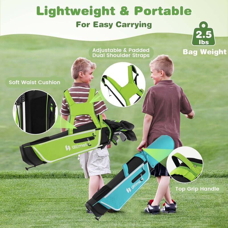 Ultimate Junior Complete Golf Club Set for Kids Age 11-13 Years Old - See Details
