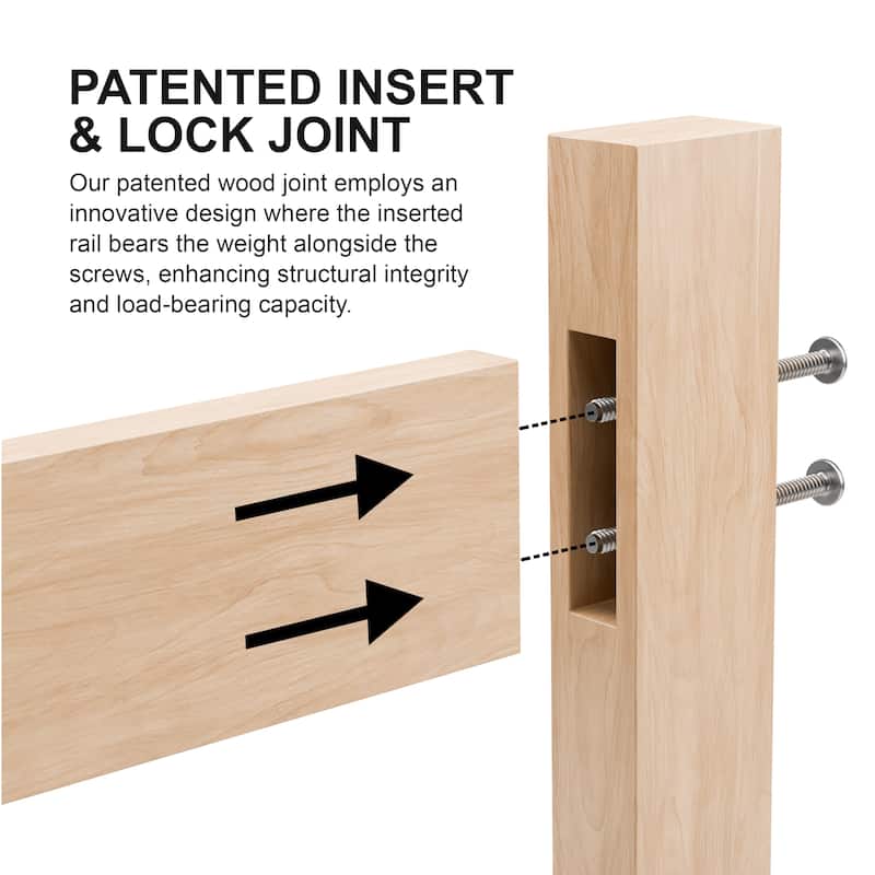 Furniture of America Elbrook Modern Grey Mauve Solid Wood Twin over Full Bunk Bed