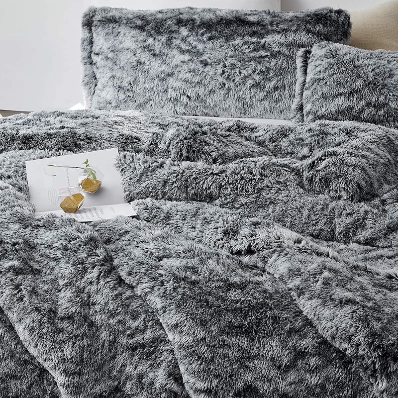 Are You Kidding - Coma Inducer® Oversized Comforter Set - Peppered Black