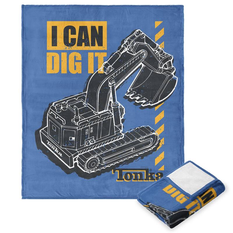 Hasbro Tonka Silk Touch Throw Blanket