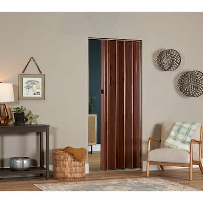 Homestyle Echo PVC Folding Door 36-inch Chestnut