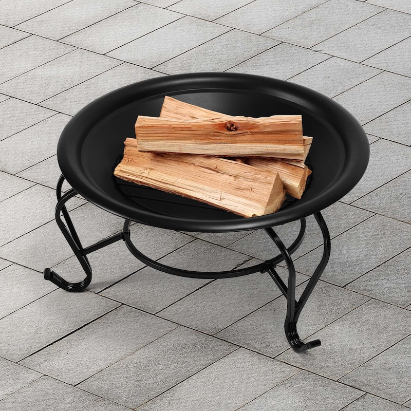 22 in Fire Pit with Firewood Grate