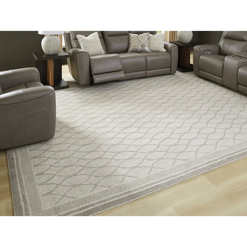 Signature Design by Ashley Wimney Gray Rug - 120" W x 170" D x 0.5" H