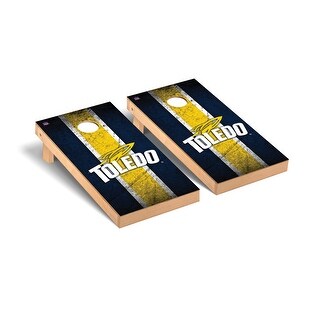 University of Toledo Rockets Vintage Cornhole Board Set