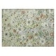 preview thumbnail 2 of 6, Machine Washable Indoor/ Outdoor Floral Joy Chantille Rug