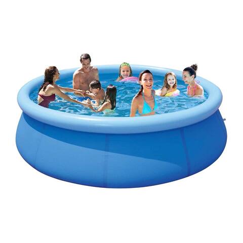 Above Ground Inflatable Swimming Pool - 10ft x 30in