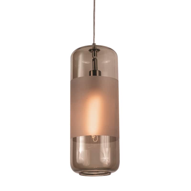 AFX Hermosa 1-light Satin Nickel 3000K LED Pendant