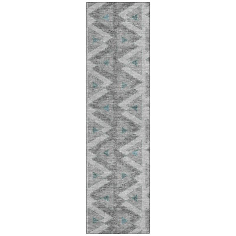 Machine Washable Indoor/ Outdoor Global Lyons Chantille Rug