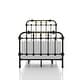 preview thumbnail 9 of 11, Furniture of America Pall Modern Metal Spindle Panel Bed