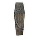 preview thumbnail 2 of 1, Animated Motion Activated Chained Shaking Coffin Halloween Decoration - 63"