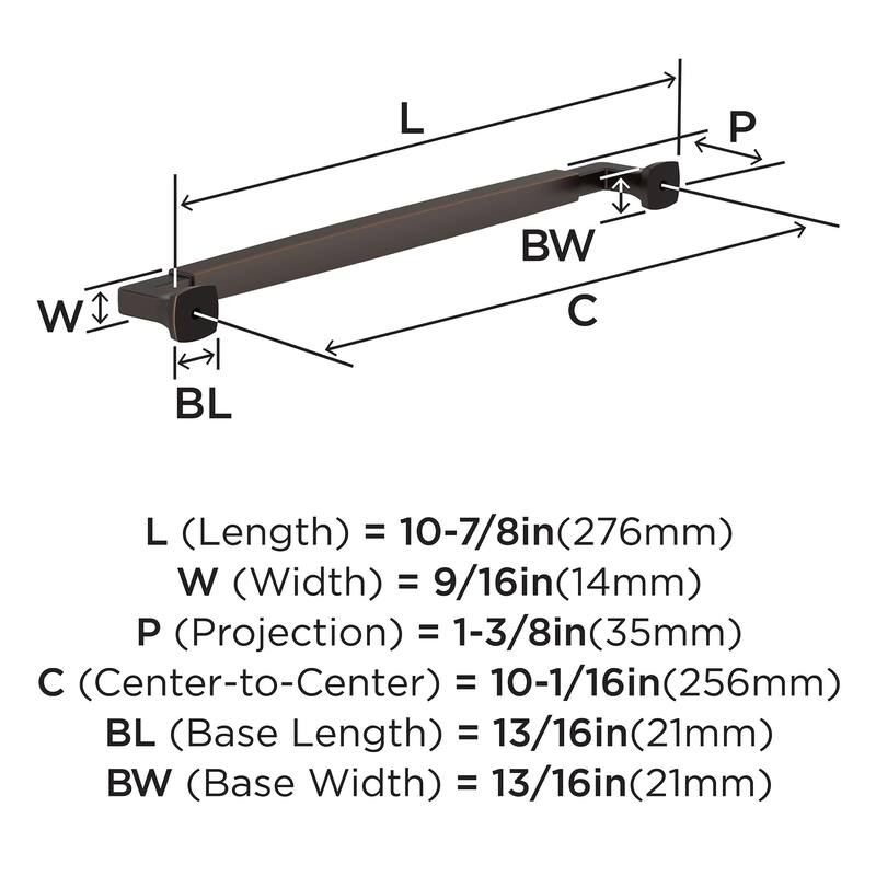 Amerock Stature Cabinet and Furniture Pull