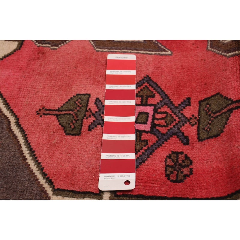 ECARPETGALLERY Hand-knotted Anadol Red Wool Rug - 3'7 x 6'2