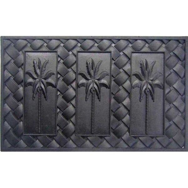 Geo Crafts G330 Rubber Palm Trees 18 x 30 in. Better Homes & Gardens Doormat