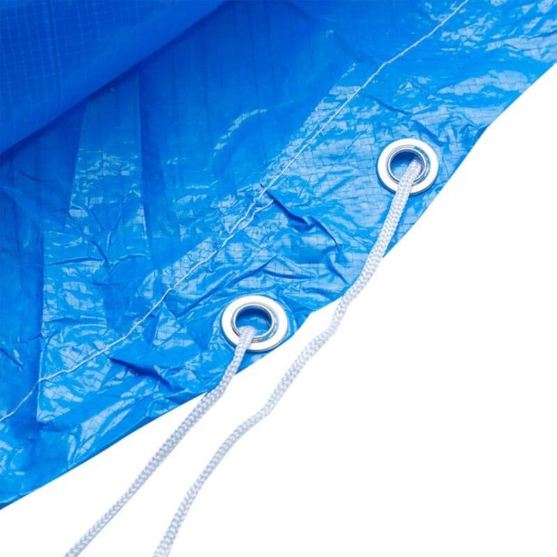 Bestway Flowclear Fast Set 8' Round Swimming Pool Cover for Above Ground Pools