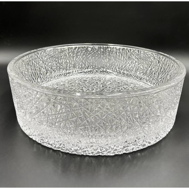 Stadium 16" & 14" Round Basin Glass Bathroom Vessel Sink