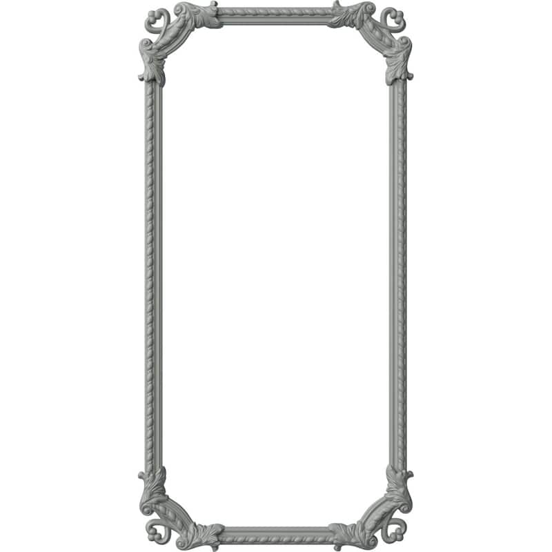 Devon Rope Panel Moulding Kit - 31"W x 62"H - Single Pack