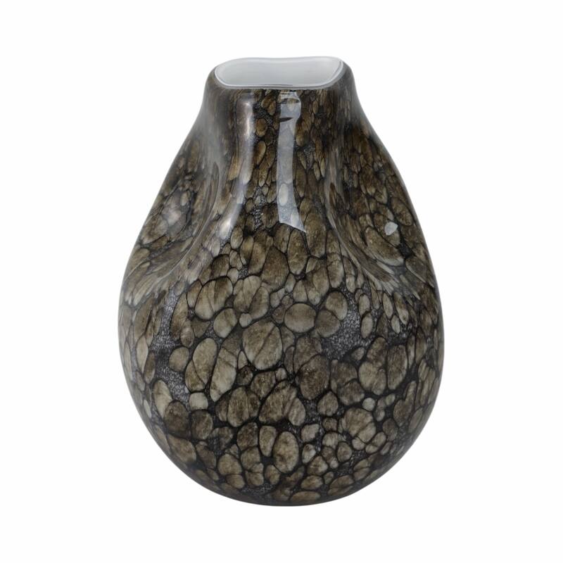 Glass Decorative Vase Handcrafted Modern Casual Home Style Piece