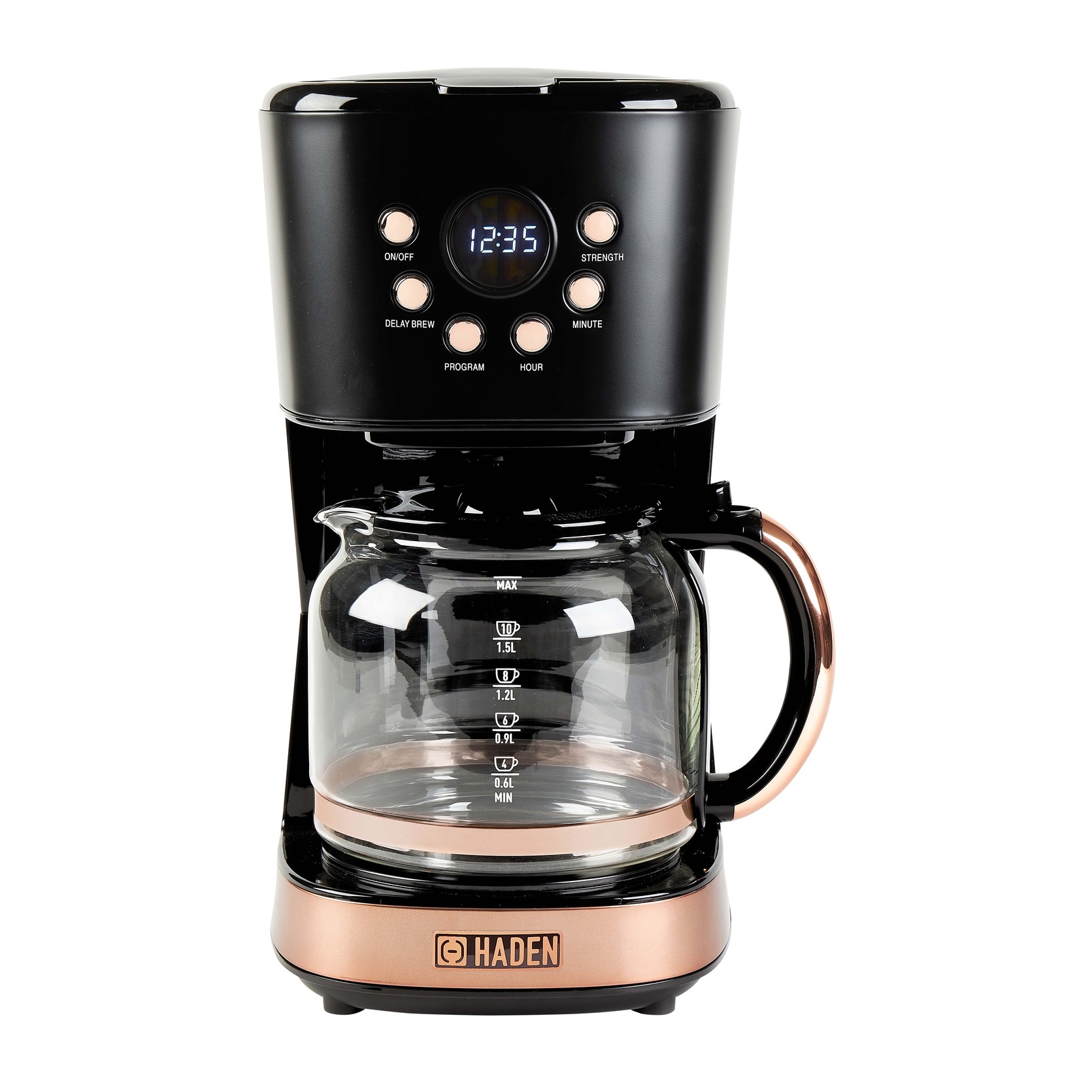 Haden Heritage 12-Cup Programmable Coffee Maker