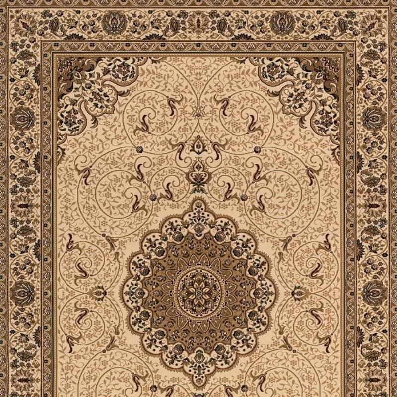 HomeRoots Oriental Traditional Rectangle Area Rug - 32 in. x 24 in. x 0.35 in.