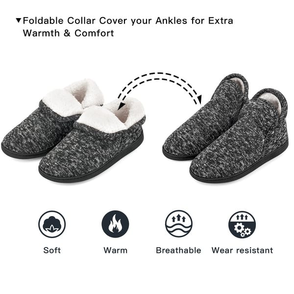Vonmay Women S Fuzzy Slippers Boots Memory Foam Booties On Sale Overstock 26236581 Our women's slippers are here to provide new levels of comfort girl. vonmay women s fuzzy slippers boots