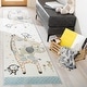 preview thumbnail 2 of 47, SAFAVIEH Carousel Kids Miharu Animal Rug 2' x 8' Runner - Ivory