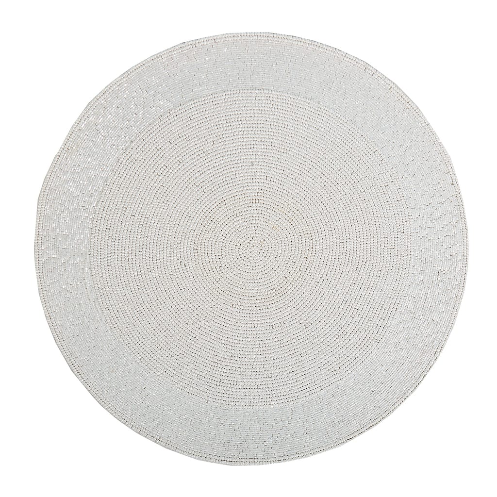 Beaded Frost Charger