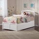preview thumbnail 2 of 84, Richmond Solid Wood Platform Bed with Footboard & Twin XL Trundle