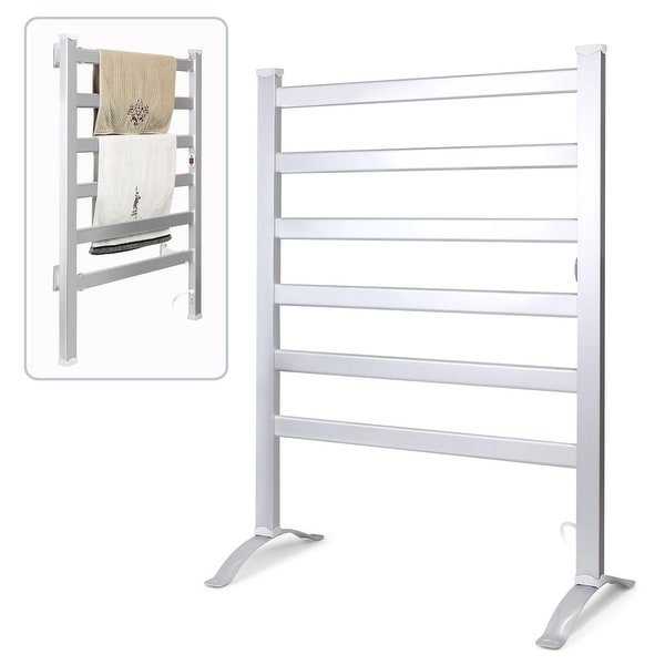 Heated towel rack bed bath and beyond hot sale