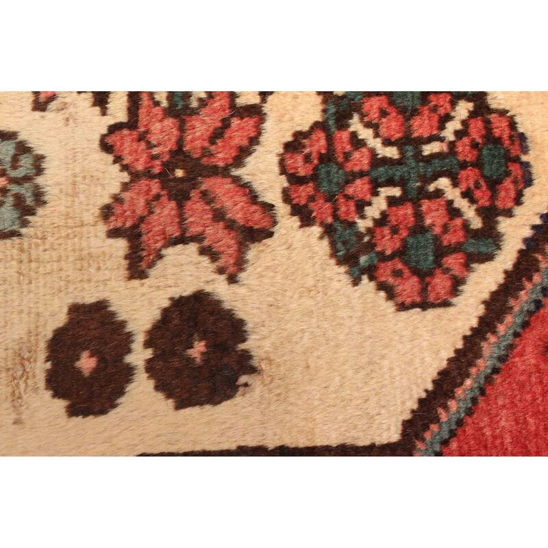 ECARPETGALLERY Hand-knotted Andelz Red Wool Rug - 3'3 x 4'11