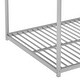 preview thumbnail 13 of 26, Modern Minimalist Metal Low Bunk Bed