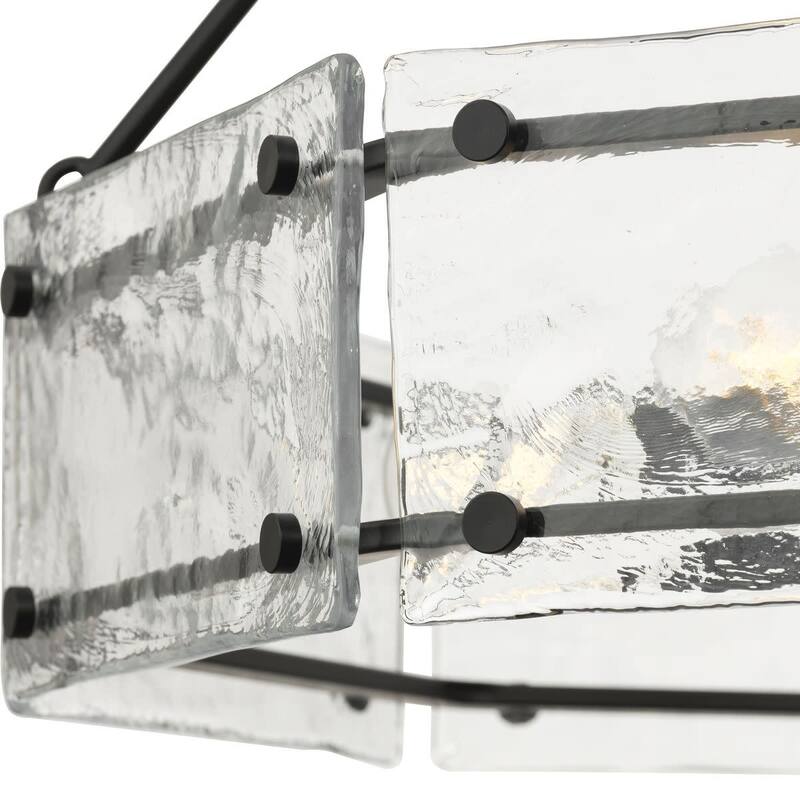 Progress Lighting P400355 Rivera 6 Light 30" Wide Ring Chandelier