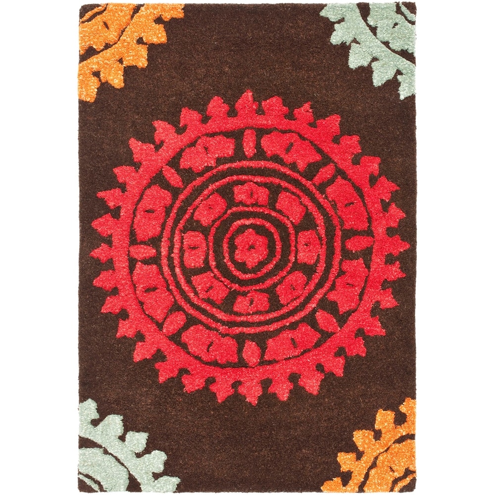 SAFAVIEH Handmade Soho Paola Medallion N.Z. Wool Rug