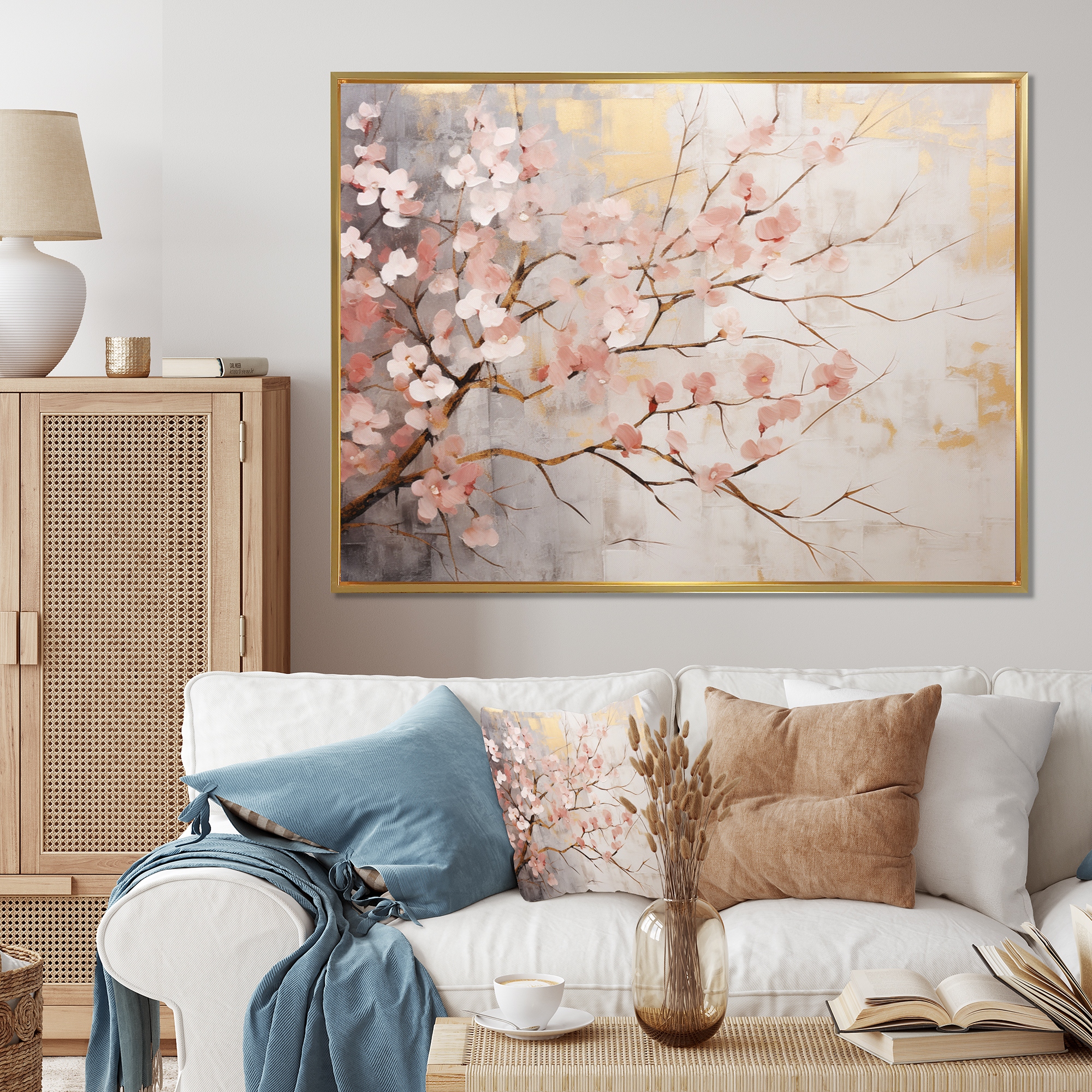 暮らしにアートを Pink × Overlap Abstract #3（ポスター単品