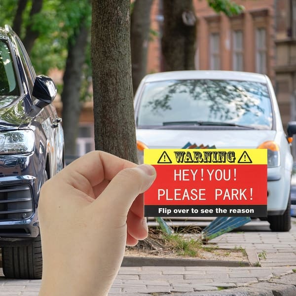 Bad Parking Cards Please Park Cards Funny Car Accessories - Bed Bath & Beyond