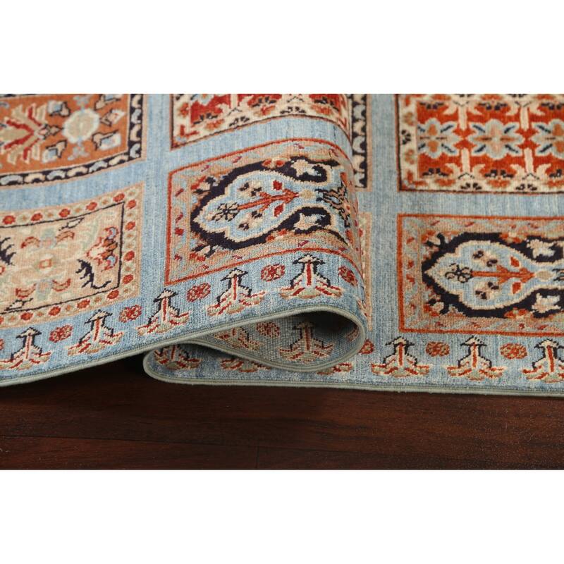 Garden Design Kazak Oriental Staircase Runner Rug Handmade Wool Carpet - 2'9" x 9'7"
