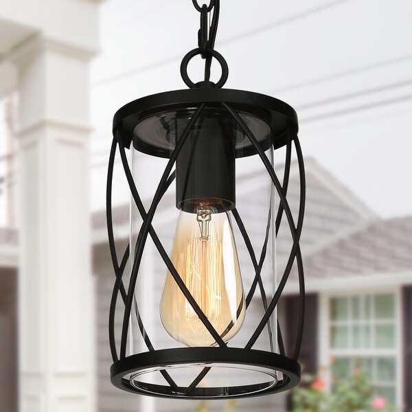Matte black farmhouse pendant light 2025