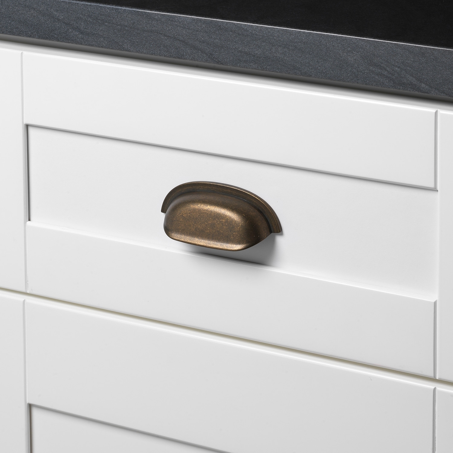 2.5 inch dresser drawer pulls GlideRite 2.5-inch Antique Brass Classic Bin Cabinet Pulls (Pack of 25)