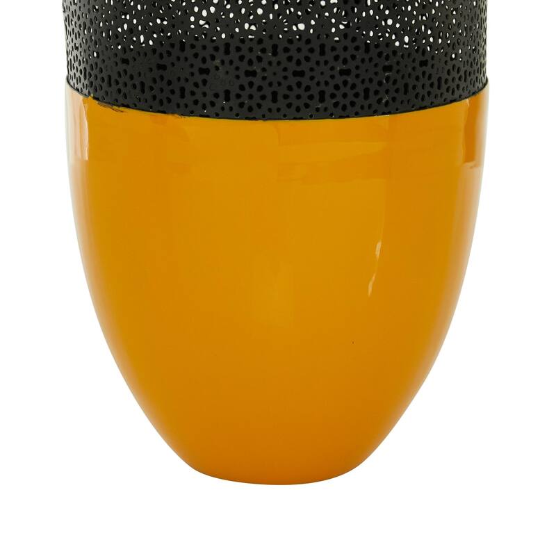 Metal Vase - Yellow or White - Roche River Decor