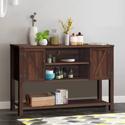Modern Sideboard Console Table Buffet Table Buffet Storage Cabinet