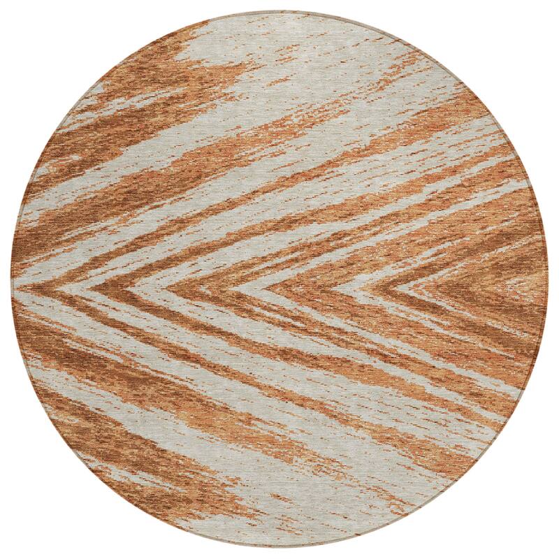 Machine Washable Indoor/ Outdoor Chantille Chevron Modern Rug