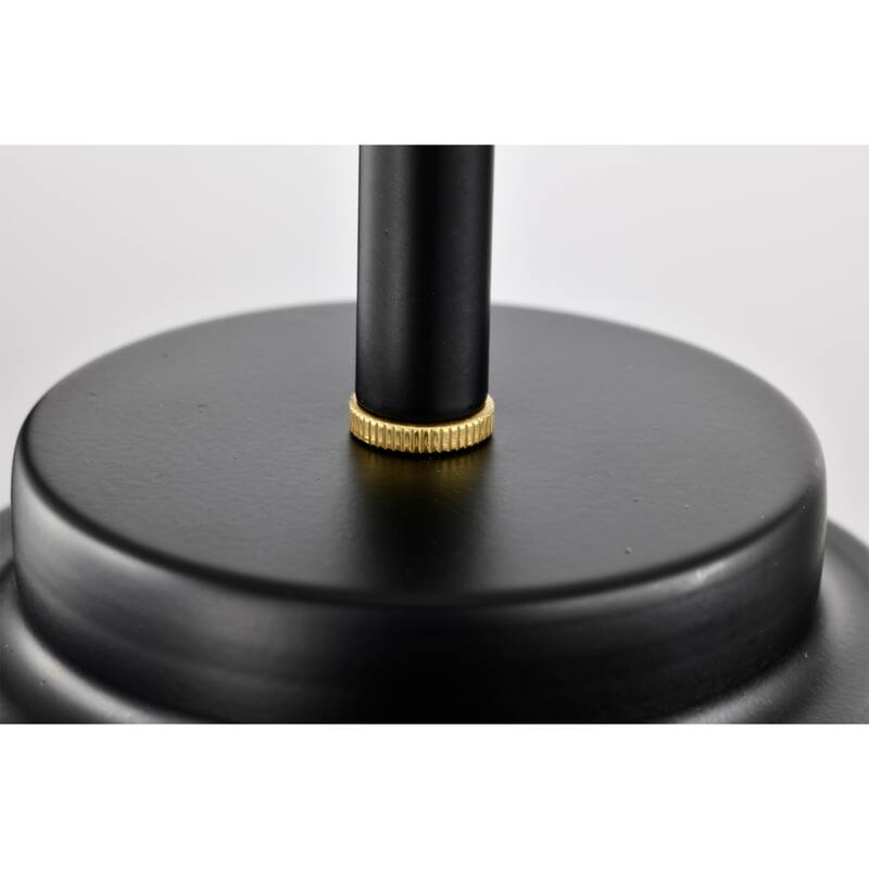 19 Inch Matte Black Finish Clear Glass Chandelier 5 Light (SOLD AS A PAIR)