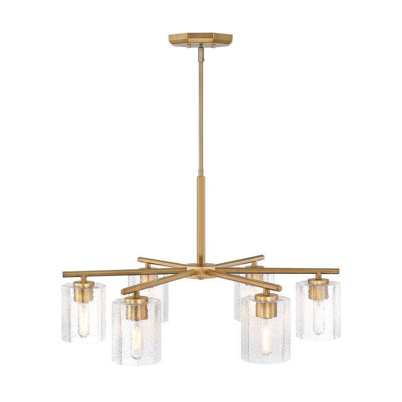 Designers Fountain D309M-6CH Haven 6 Light 32" Wide Chandelier