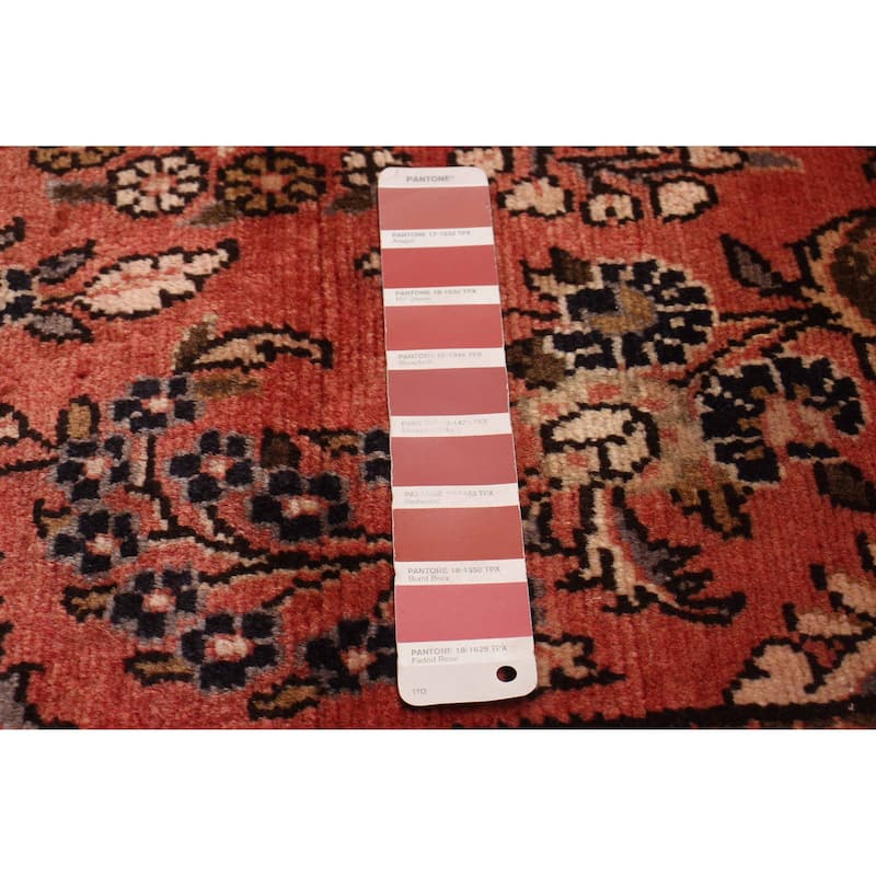 ECARPETGALLERY Hand-knotted Andelz Copper Wool Rug - 3'0 x 9'8