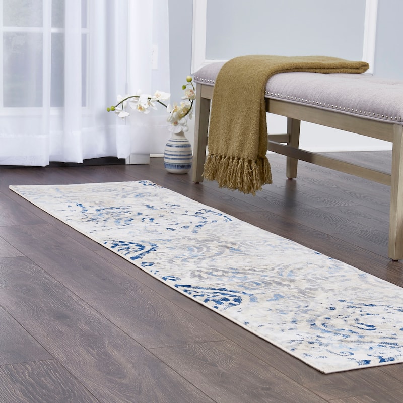 Home Dynamix Melrose Audrey Bohemian Ogee Area Rug