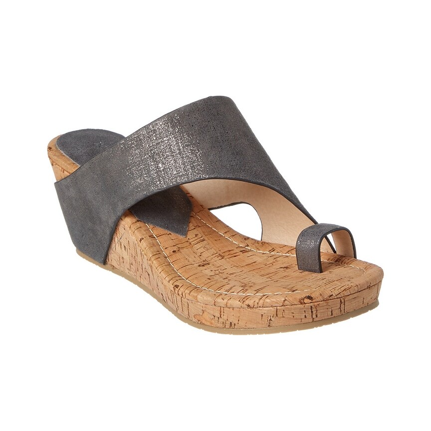 donald pliner gyer wedge sandal black